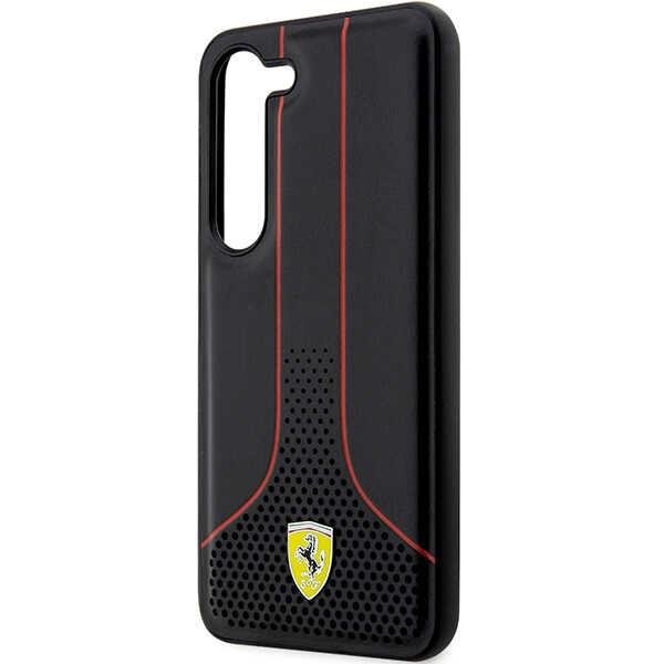 Ferrari Ferrari Galaxy S23 Skal Perforated 296 P - Svart