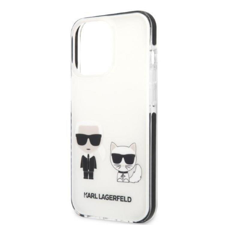 KARL LAGERFELD Karl Lagerfeld iPhone 13 Pro Max Skal Karl & Choupette - Vit
