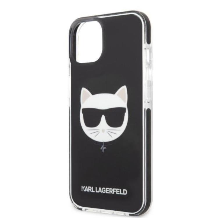 KARL LAGERFELD Karl Lagerfeld iPhone 13 mini Skal Choupette Head - Svart