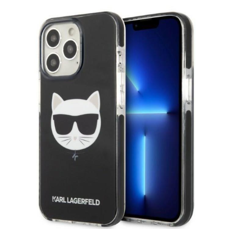 KARL LAGERFELD Karl Lagerfeld iPhone 13 Pro Skal Choupette Head - Svart