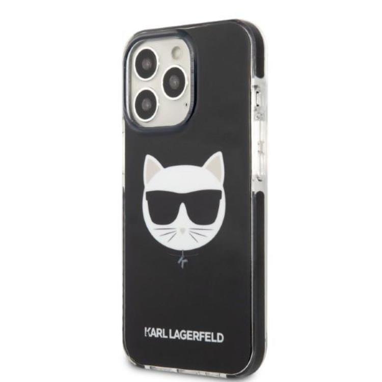 KARL LAGERFELD Karl Lagerfeld iPhone 13 Pro Skal Choupette Head - Svart