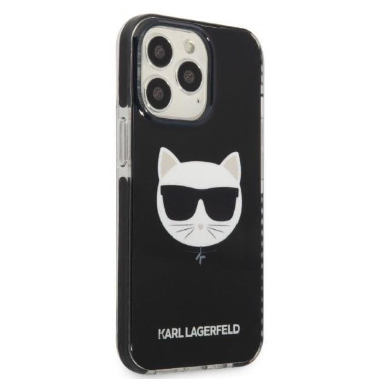 KARL LAGERFELD Karl Lagerfeld iPhone 13 Pro Skal Choupette Head - Svart