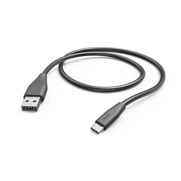 Hama HAMA USB-C till USB-A kabel 1.5m - Svart