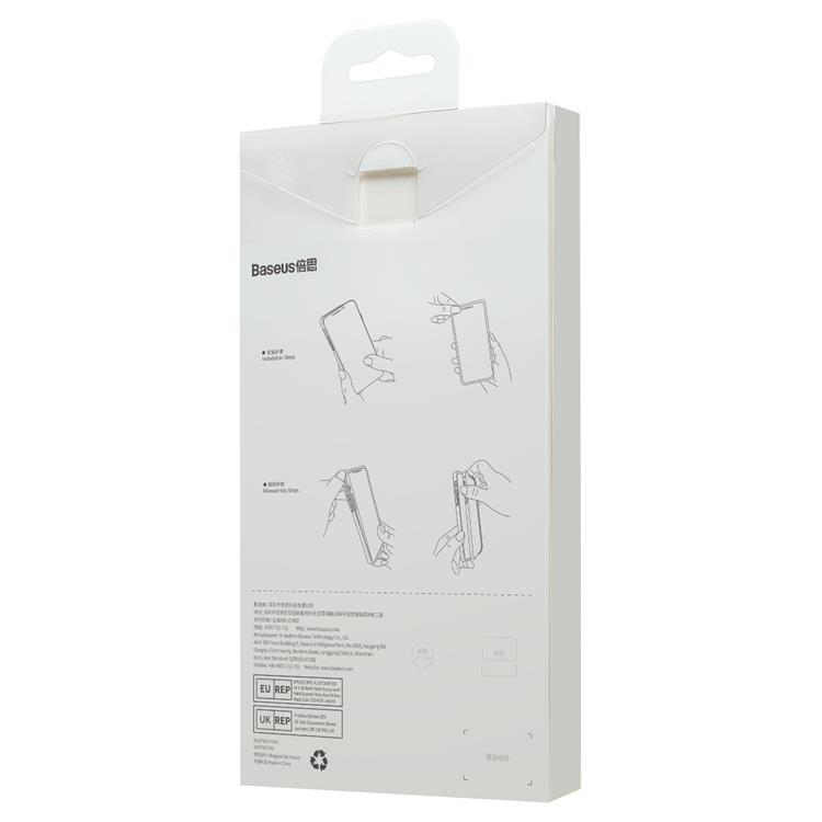 BASEUS Baseus iPhone 13 Pro Max Skal SuperCeramic + Cleaning Kit - Transparent