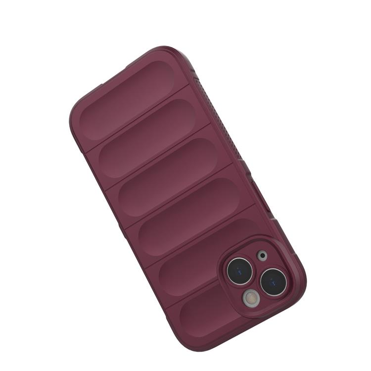OEM iPhone 14 Plus Skal Magic Shield Flexible Armored - Burgundy