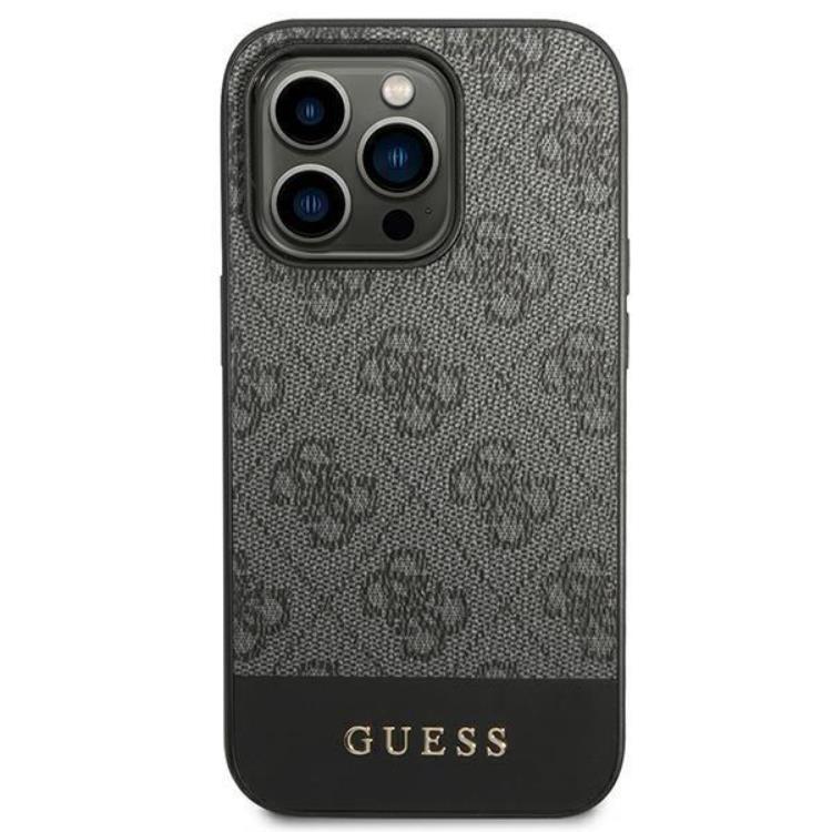 Guess GUESS iPhone 14 Pro Skal Stripe Collection - Grå