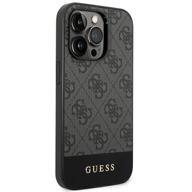 Guess GUESS iPhone 14 Pro Skal Stripe Collection - Grå