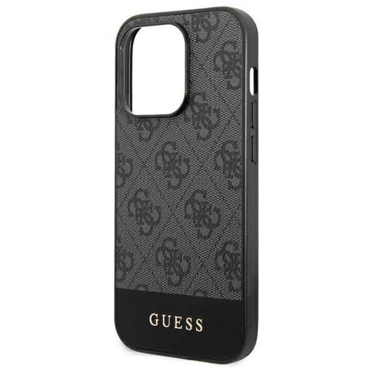 Guess GUESS iPhone 14 Pro Skal Stripe Collection - Grå