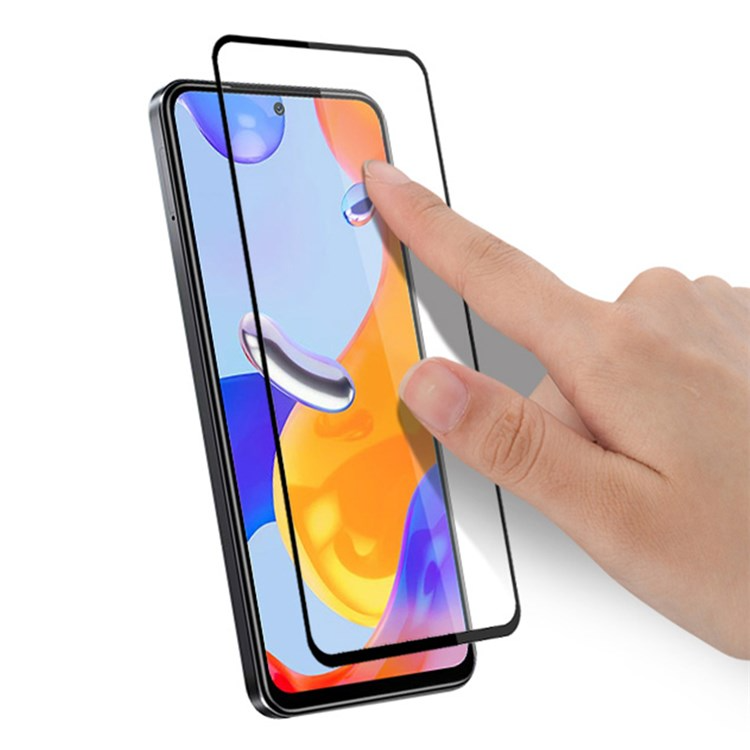 OEM [1-PACK] Xiaomi Redmi Note 11/11S Härdat Glas Skärmskydd - Svart