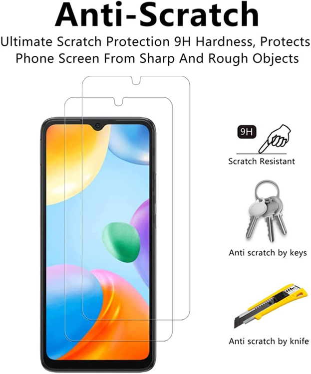 OEM [1-PACK] Xiaomi Redmi 10C Härdat Glas Skärmskydd - Clear