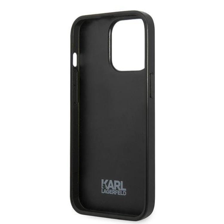 KARL LAGERFELD Karl Lagerfeld iPhone 13 Pro Skal Flower Ikonik Karl - Grå