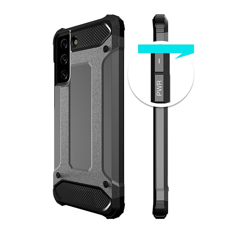 OEM Galaxy S23 Ultra Skal Hybrid Armored - Blå