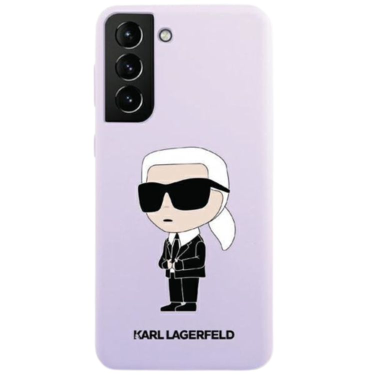 KARL LAGERFELD Karl Lagerfeld Galaxy S23 Plus Skal Silicone Ikonik - Lila