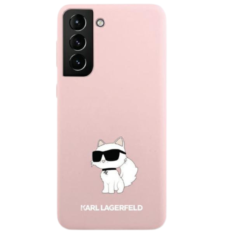 KARL LAGERFELD Karl Lagerfeld Galaxy S23 Ultra Skal Silicone Choupette - Rosa