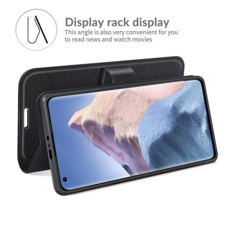 OEM Xiaomi Mi 11 Ultra Plånboksfodral Folio Flip Kickstand - Svart