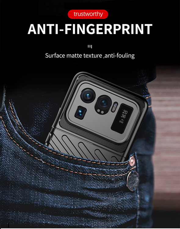 OEM Xiaomi Mi 11 Ultra Skal Thunder Twill - Svart