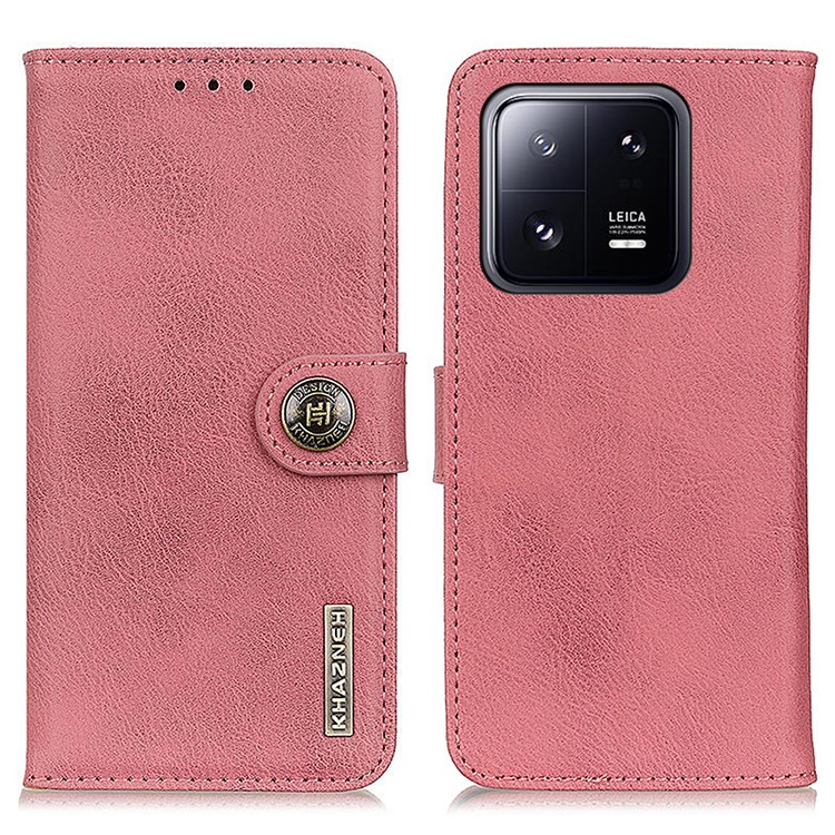 KHAZNEH KHAZNEH Xiaomi Mi 11 Ultra Plånboksfodral Cowhide - Rosa