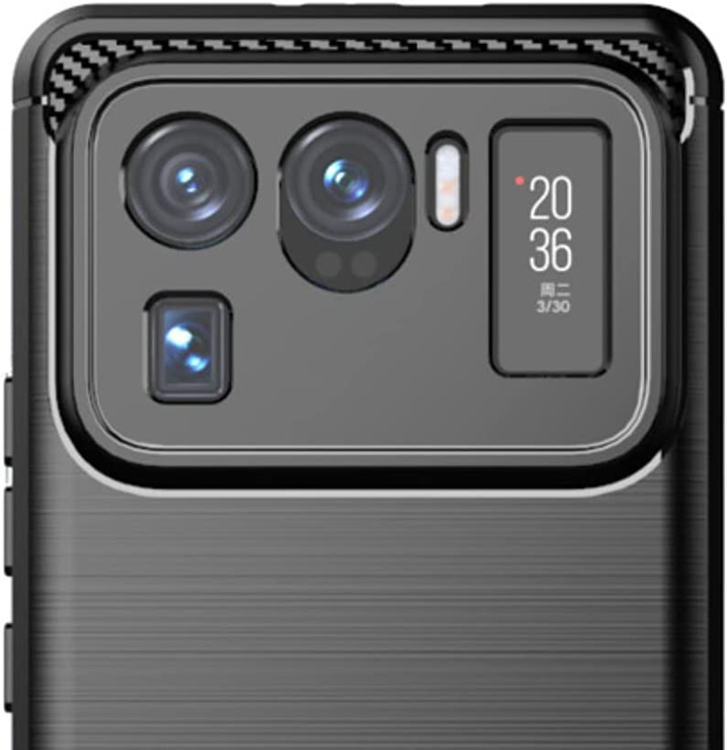OEM Xiaomi Mi 11 Ultra Skal Carbon TPU - Svart