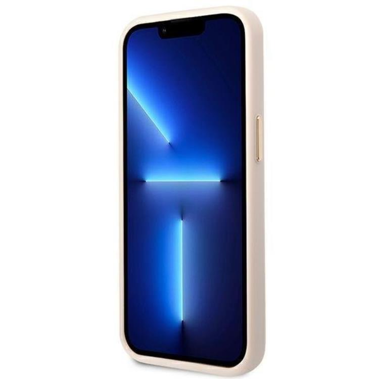 Guess GUESS iPhone 14 Pro Skal Vintage Gold Logo - Rosa