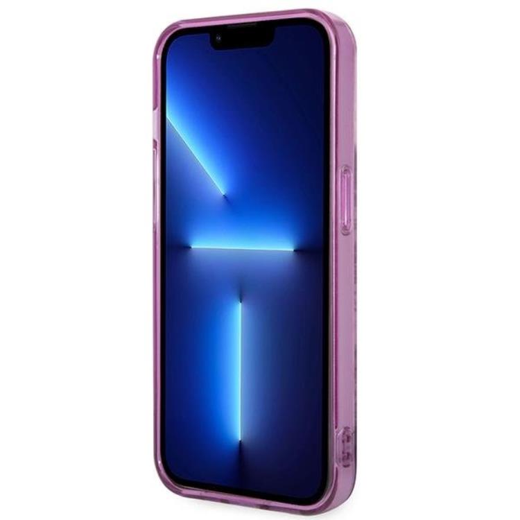 Guess GUESS iPhone 14 Pro Max Skal Porcelain Collection - Fuschia