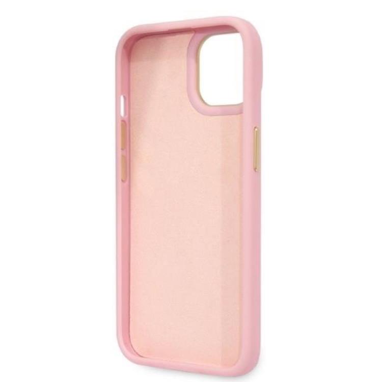 Guess GUESS iPhone 14 Skal Croco Collection - Rosa