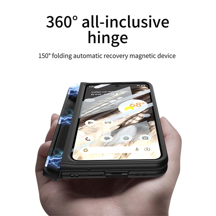 OEM Mobilskal till Google Pixel Fold Korthållare Kickstand - Carbon