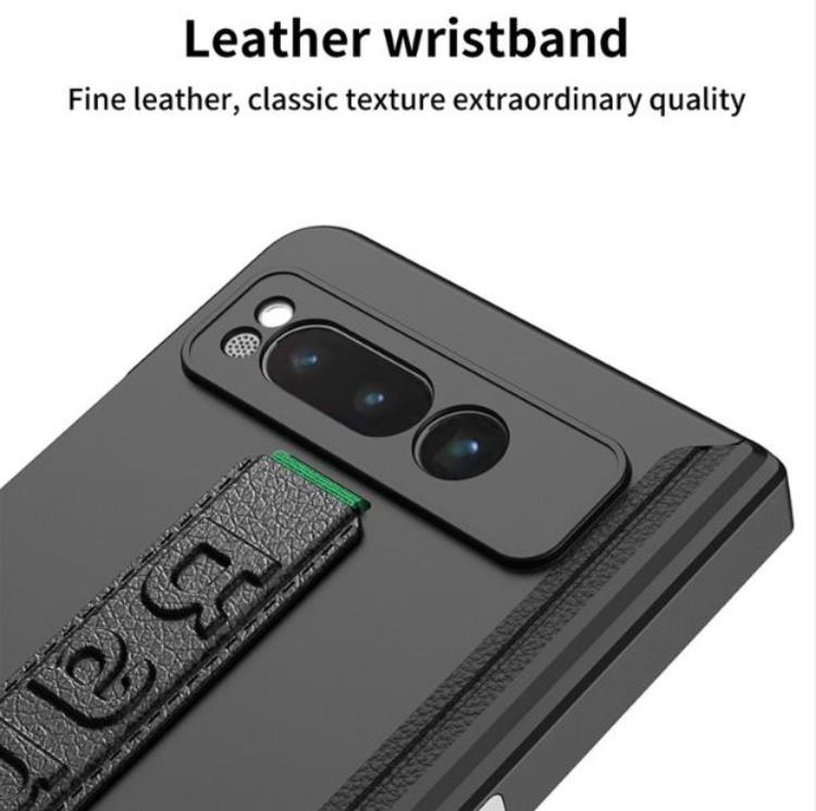 GKK GKK Mobilskal till Google Pixel Fold Wristband Kickstand - Svart