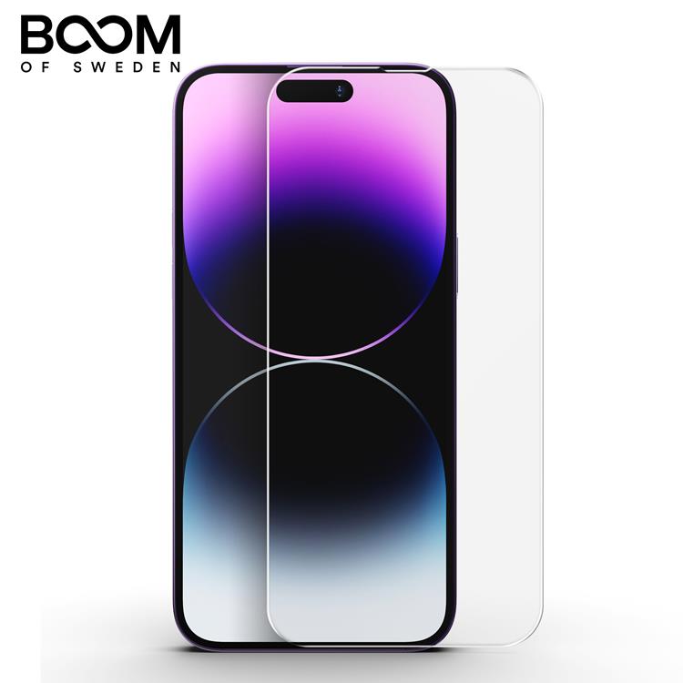 Boom of Sweden LIVSTIDSGARANTI - BOOM iPhone 14 Plus Härdat Glas Skärmskydd - 2 Pack
