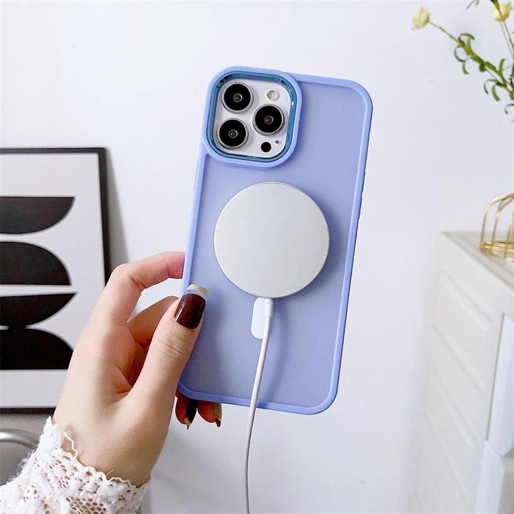 OEM Mobilskal till iPhone 15 MagSafe Magnetic Matte - Grön