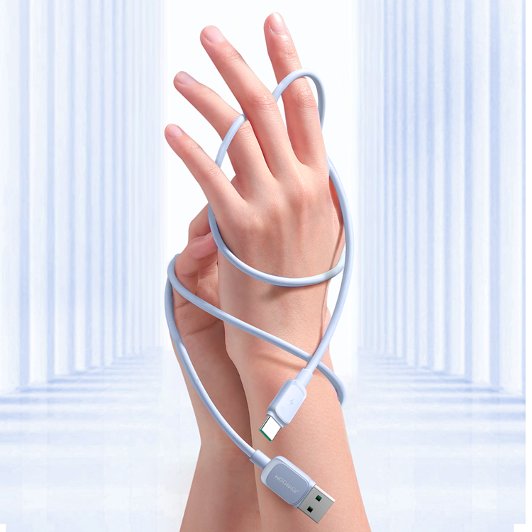 Joyroom Joyroom USB-C till USB-A kabel 3A 1.2m - Blå