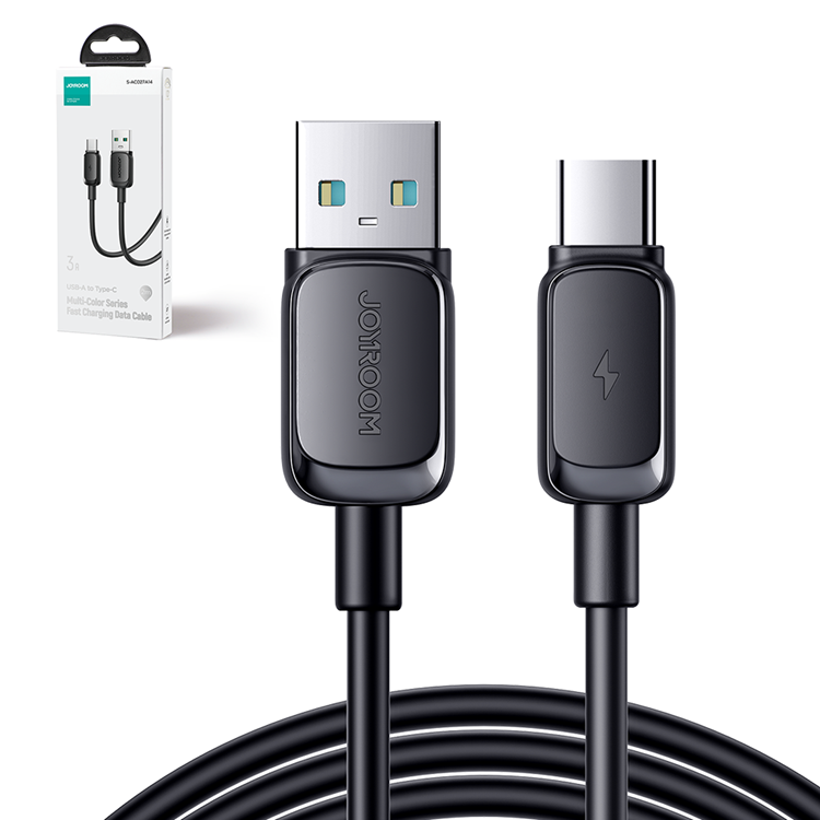 Joyroom Joyroom USB-C till USB-A kabel 3A 1.2m - Svart