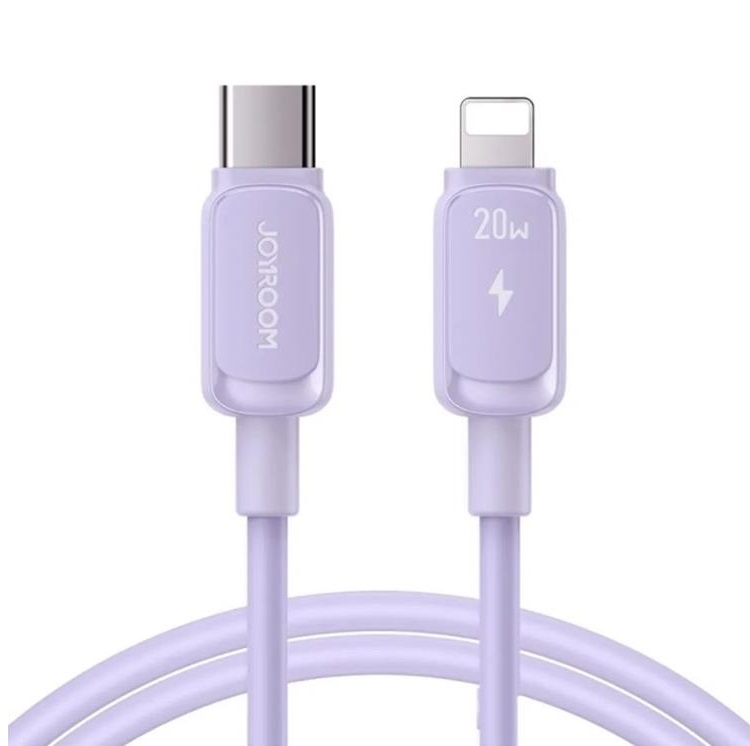 Joyroom Joyroom USB-C till lightning kabel 20W 1.2m - Lila