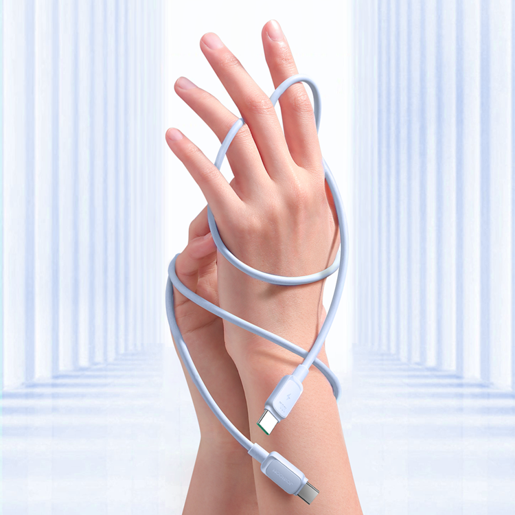 Joyroom Joyroom USB-C till USB-C kabel 100W 1.2m - Blå