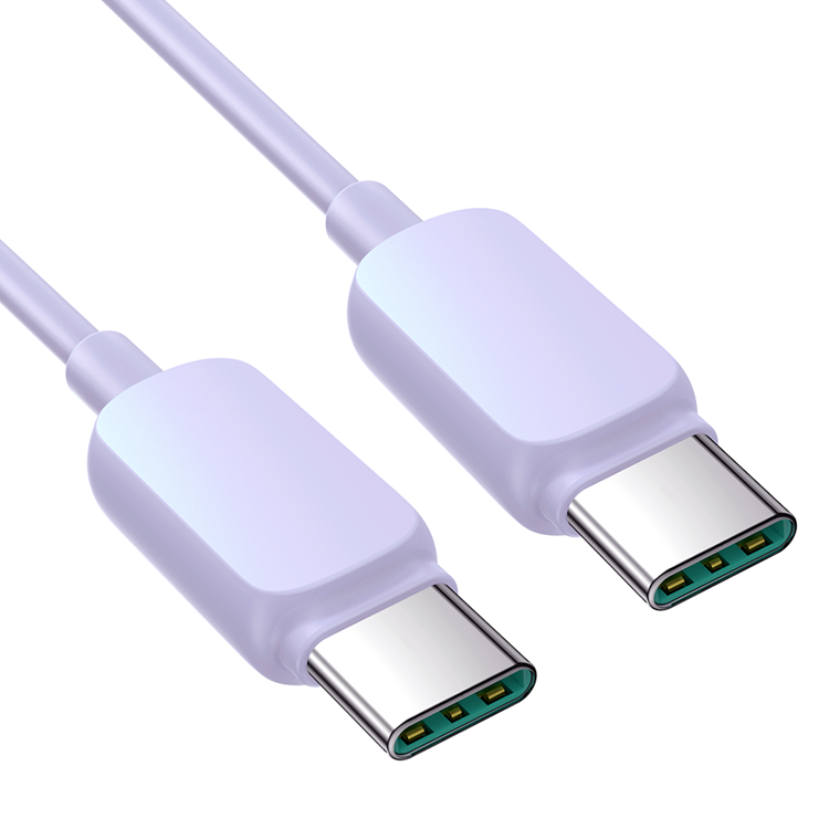 Joyroom Joyroom USB-C till USB-C kabel 100W 1.2m - Lila