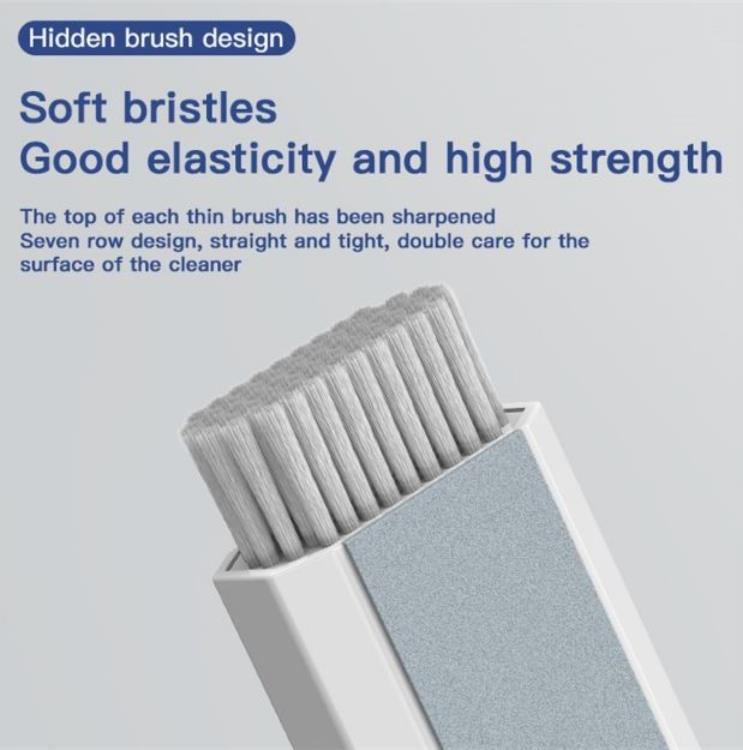 OEM 8-in-1 Cleaning Tool Kit med Brush - Rosa