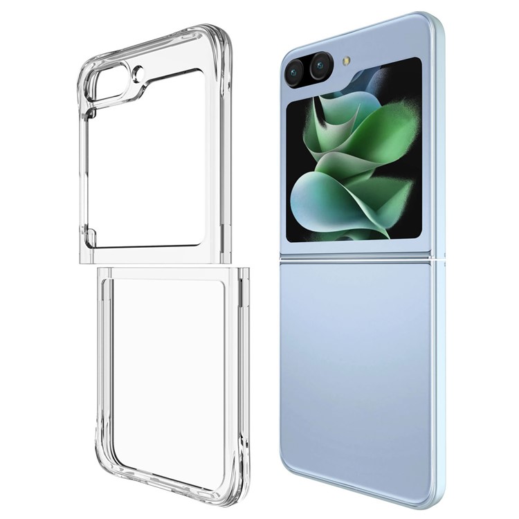 OEM Galaxy Z Flip 5 Mobilskal Anti-drop - Transparent