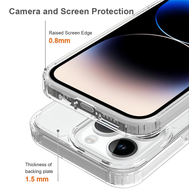 Boom of Sweden BOOM Mobilskal till iPhone 15 Pro Acrylic TPU - Clear