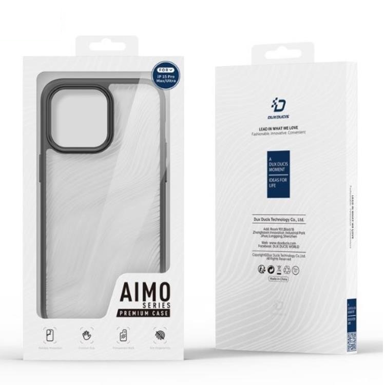 Dux Ducis Dux Ducis Mobilskal till iPhone 15 Pro Max/15 Ultra Aimo - Svart