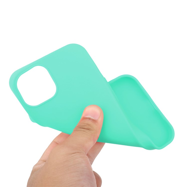 OEM Mobilskal till iPhone 15 Plus TPU Matte Slim-Fit - Cyan