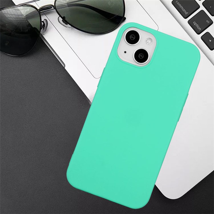 OEM Mobilskal till iPhone 15 Plus TPU Matte Slim-Fit - Cyan