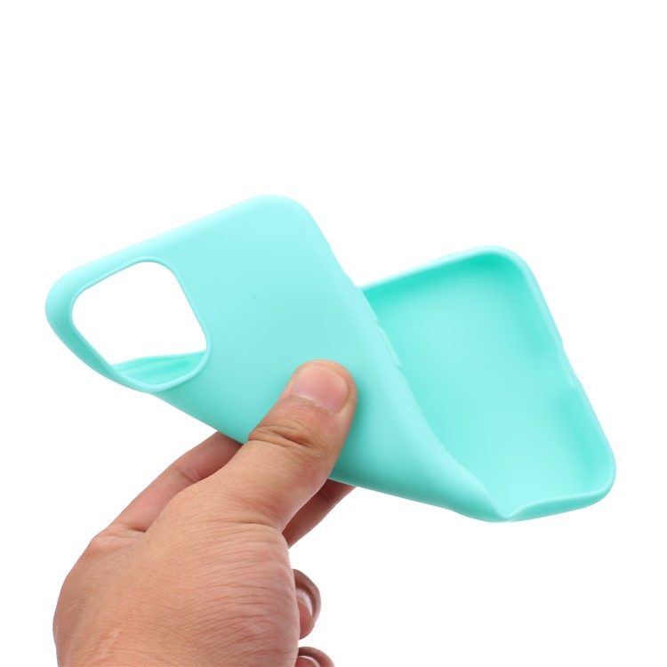 OEM Mobilskal till iPhone 15 Pro Max TPU Matte Slim-Fit - Cyan