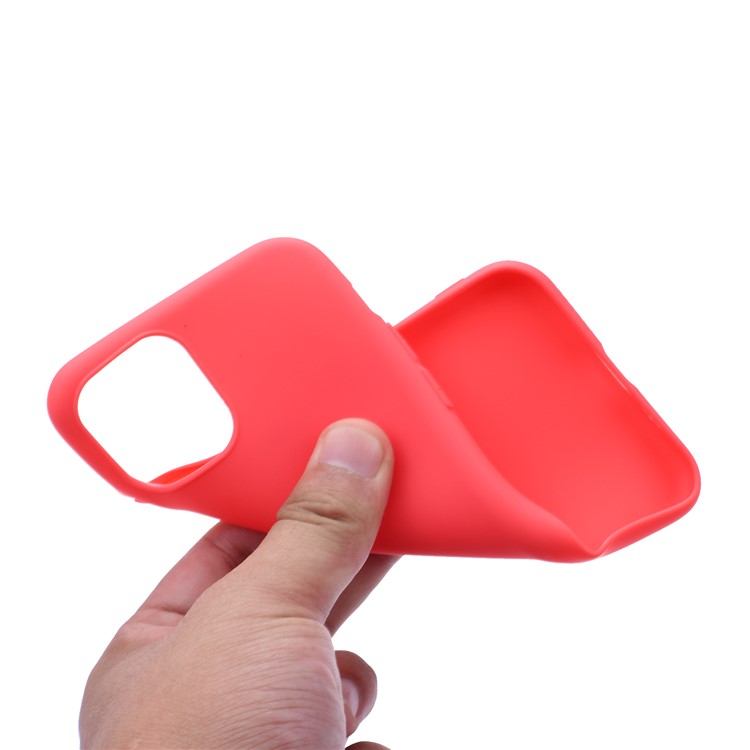 OEM Mobilskal till iPhone 15 Pro Max TPU Matte Slim-Fit - Röd