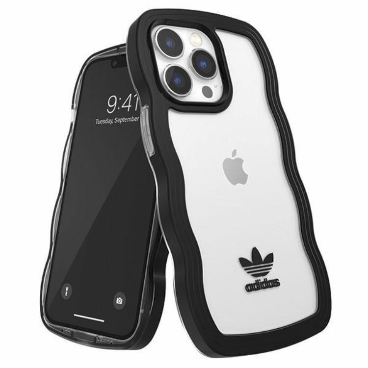 Adidas Adidas Mobilskal till iPhone 13/13 Pro OR Wavy - Svart/Transparent