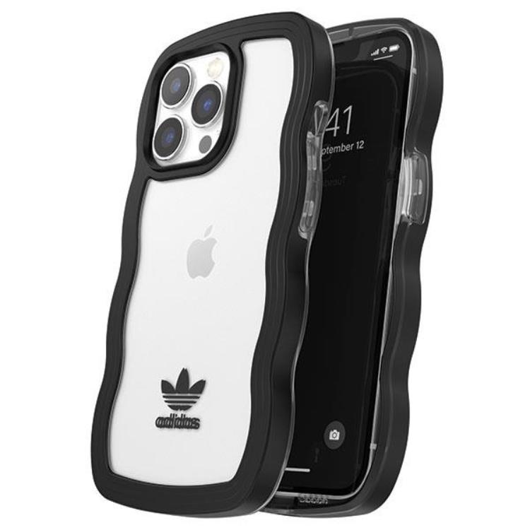 Adidas Adidas Mobilskal till iPhone 13/13 Pro OR Wavy - Svart/Transparent