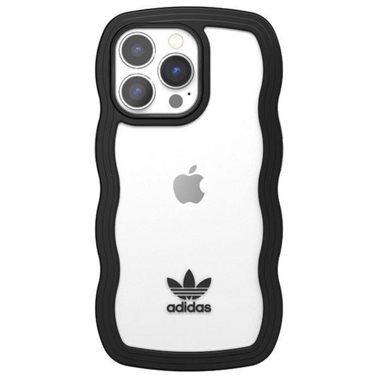 Adidas Adidas Mobilskal till iPhone 13/13 Pro OR Wavy - Svart/Transparent