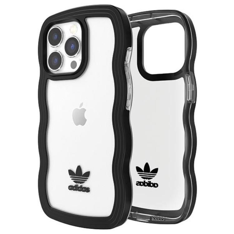 Adidas Adidas Mobilskal till iPhone 13/13 Pro OR Wavy - Svart/Transparent
