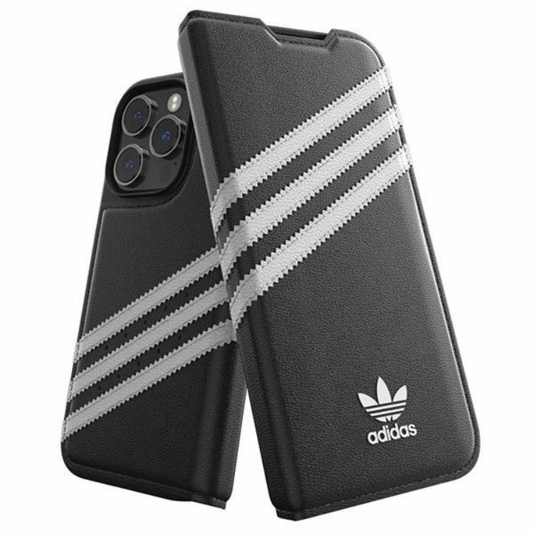 Adidas Adidas iPhone 14 Pro Plånboksfodral OR PU - Svart/Vit