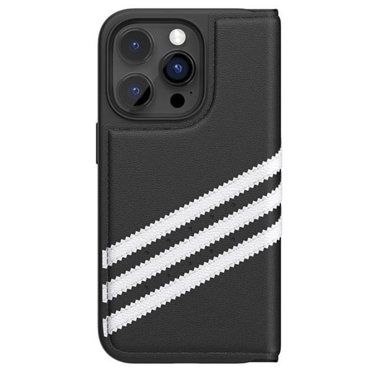 Adidas Adidas iPhone 14 Pro Plånboksfodral OR PU - Svart/Vit