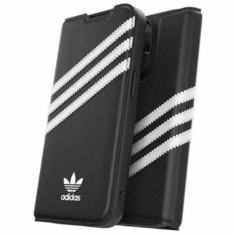 Adidas Adidas iPhone 14 Pro Plånboksfodral OR PU - Svart/Vit