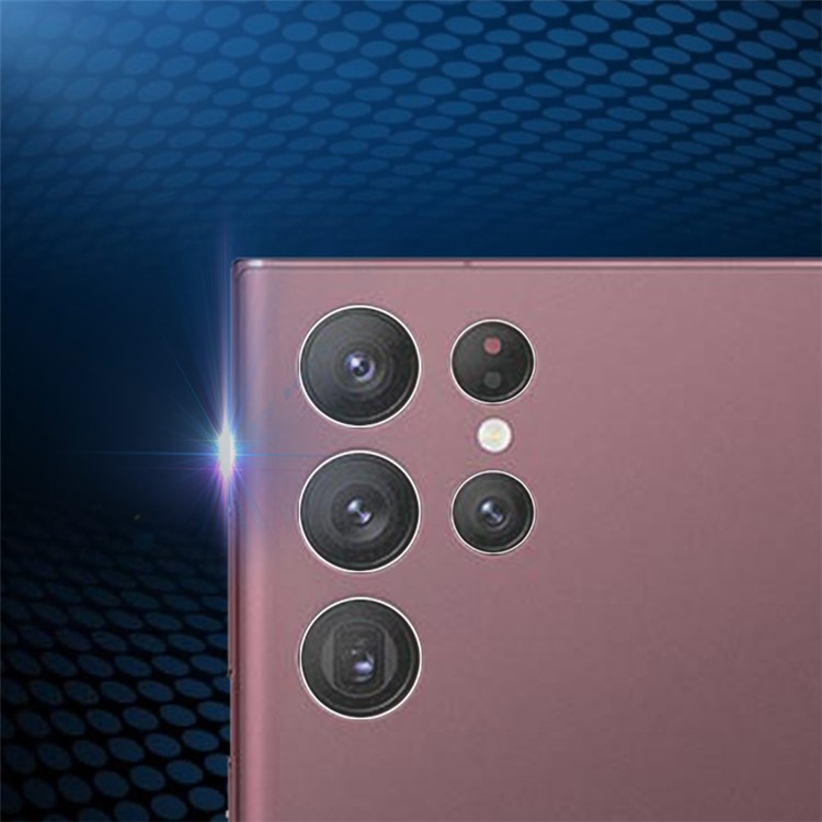 Mocolo Mocolo Galaxy S23 Ultra Kameralinsskydd Skärmskydd - Clear